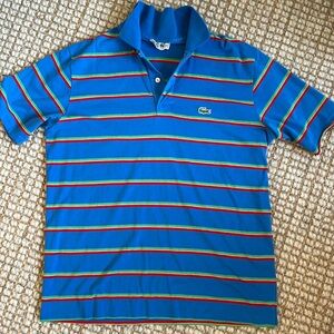 Lacoste men’s polo striped shirt